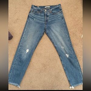 Levi Wedgie Jeans